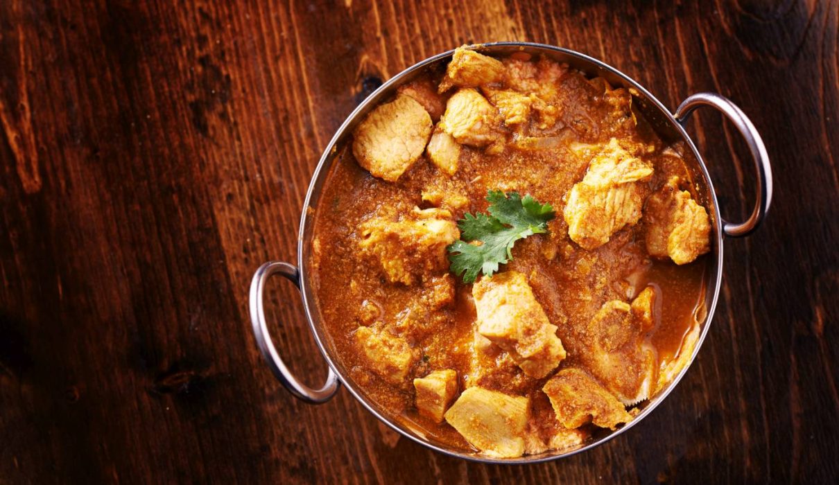 curry z masłem orzechowym